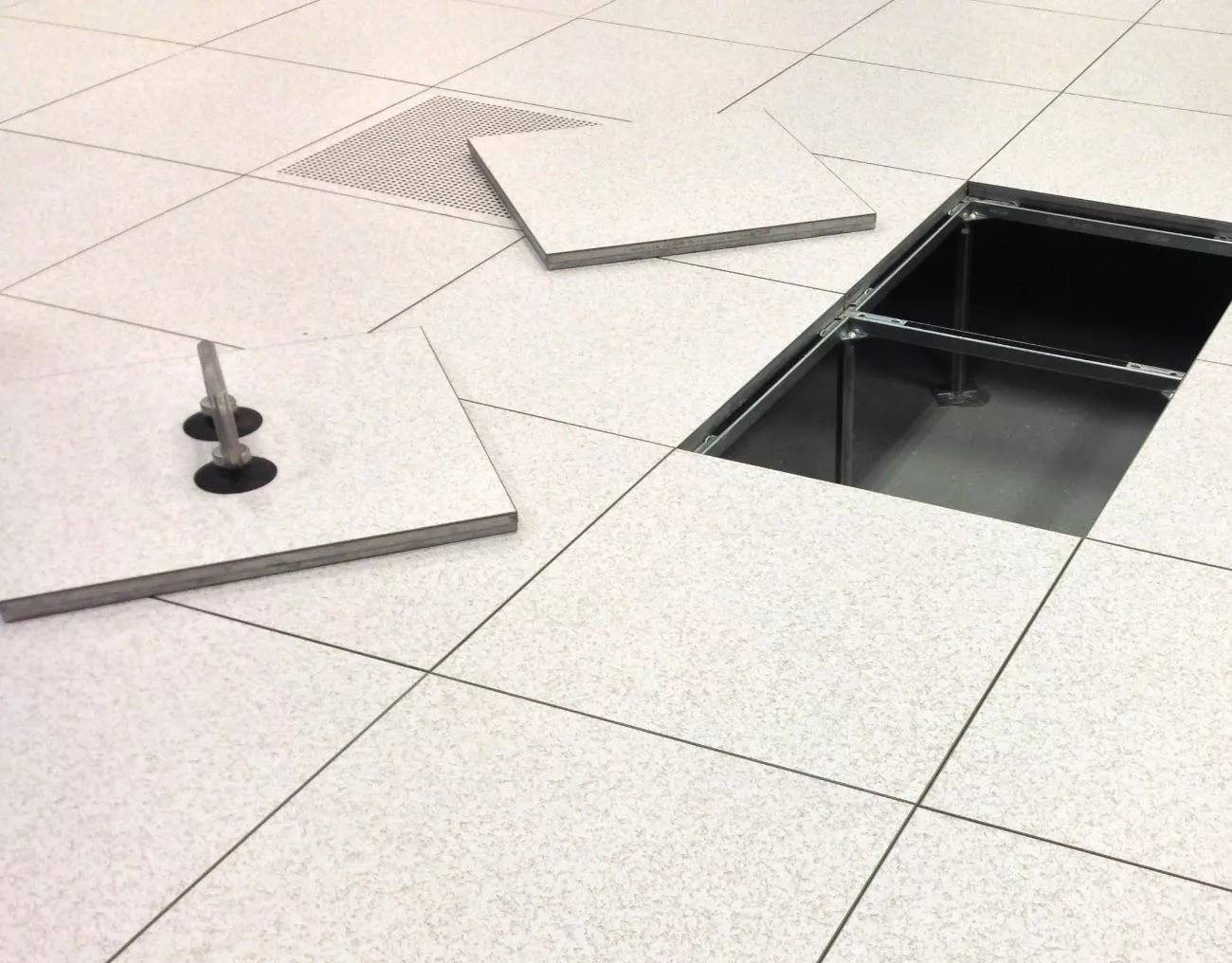 Cleaning Access Floors: Avoid Corrosive Chemicals on Raised Flooring