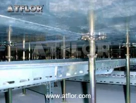 How raised access floor started being used?