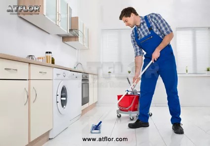 How to Clean Kitchen Floors With Vinegar