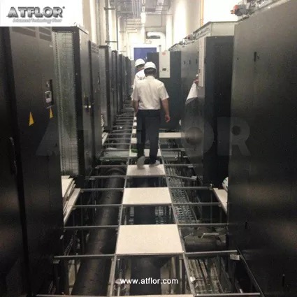 What should be cared during the design of Anti-electrostatic raised floor?