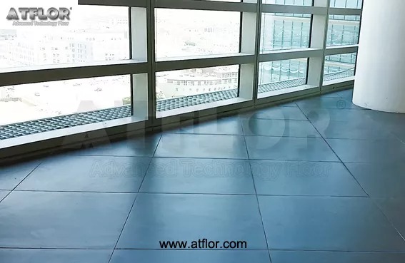 How to install raised access floor