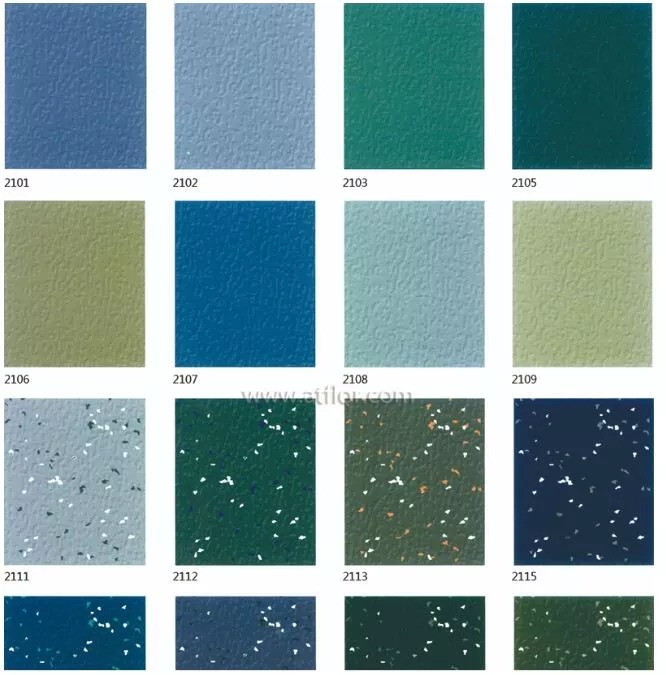 Orange Peel Grain Rubber Floor