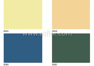 Single Color Rubber Floor