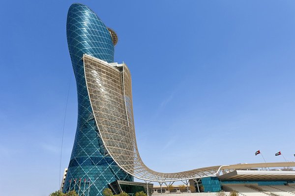Abu Dhabi Capital Gate Tower