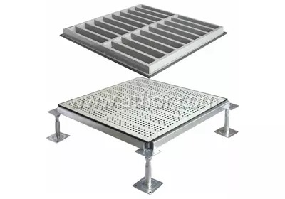 20% Ventilation Steel Air-flow Raised Floor