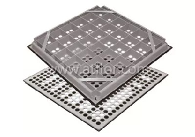 45% Ventilation Steel Air-flow Raised Floor