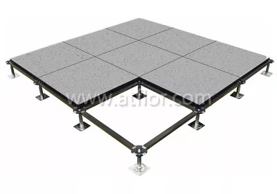PVC coated calcium sulphate raised access floor