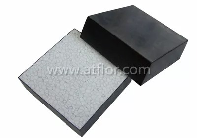 PVC coated calcium sulphate raised access floor