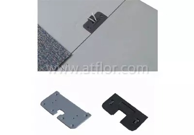 Cutout Bare Steel Raised Access Floor
