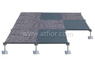 500mm Bare Finish Steel Raised Access Floor System