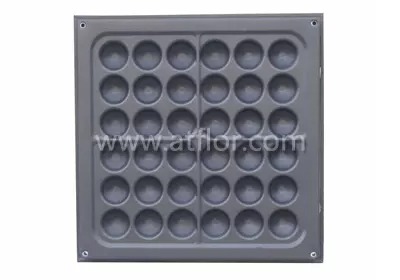 500mm Bare Finish Steel Raised Access Floor System