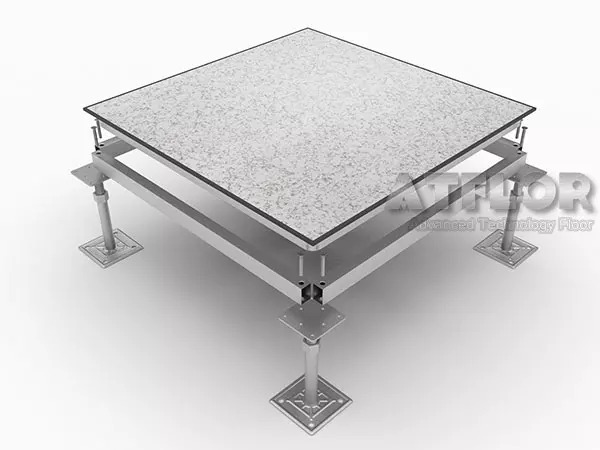 Cementitious Infill Steel Raised Floor