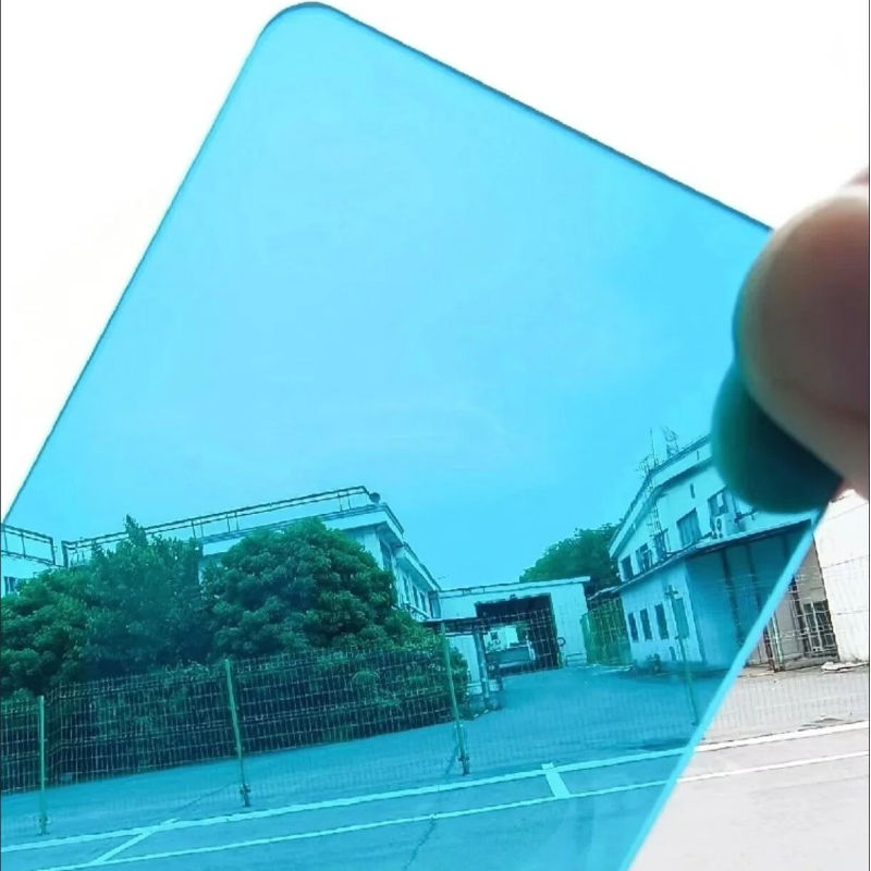 Wholesale UV resistant PC solar panel endurance board solid plastic board 12mm transparent blue orange cutting high-quality