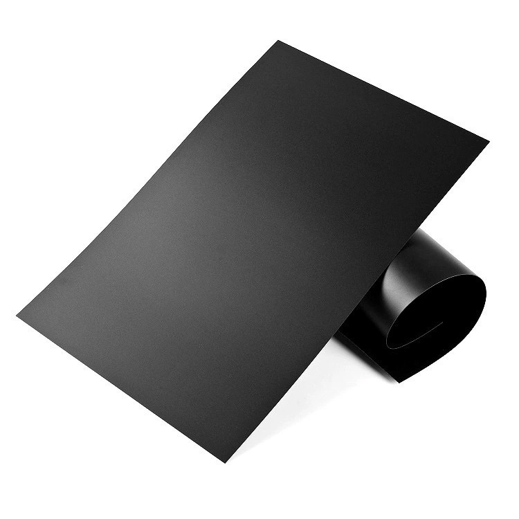 Wholesale Customized 0.5mm Matte Black PVC Sheet Cutting Moulding Service Eco-friendly Durable High Quality Rigid PVC Sheets