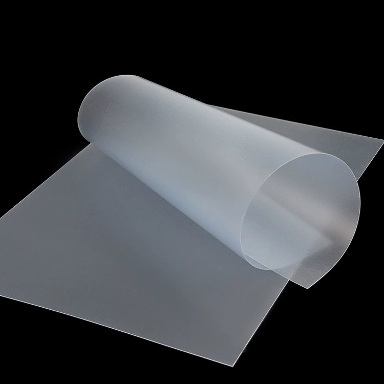Frosted Translucent 0.5mm Eco-friendly Durable PVC Plastic Film Sheets Roll with Cutting Service for Furniture Protection