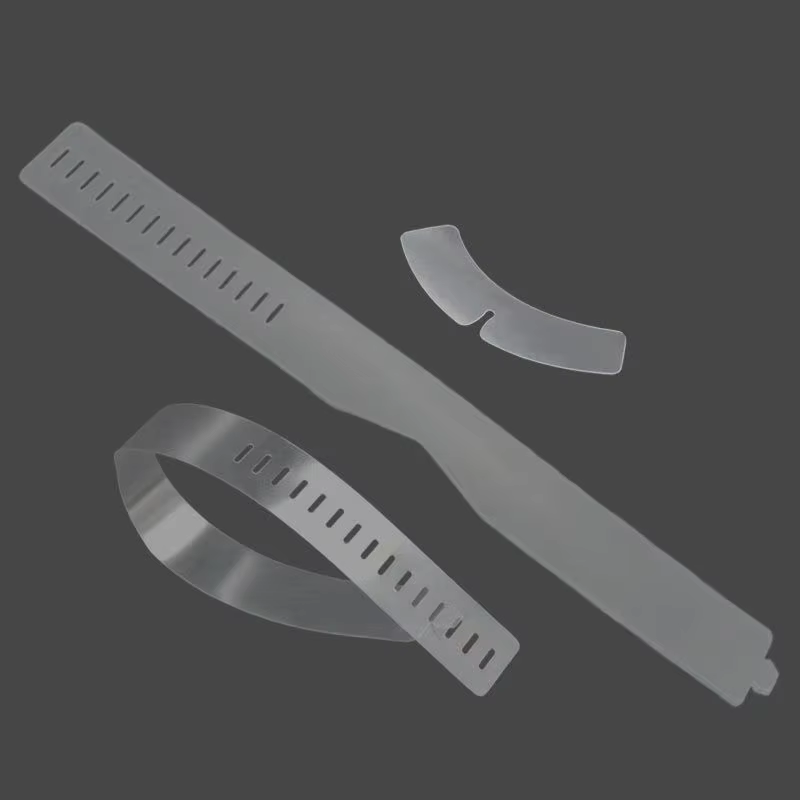 Wholesale Good Price Transparent Highly Elastic Eco-friendly Durable Plastic Butterfly Collar Band Bone T-shirt Collar Cutting