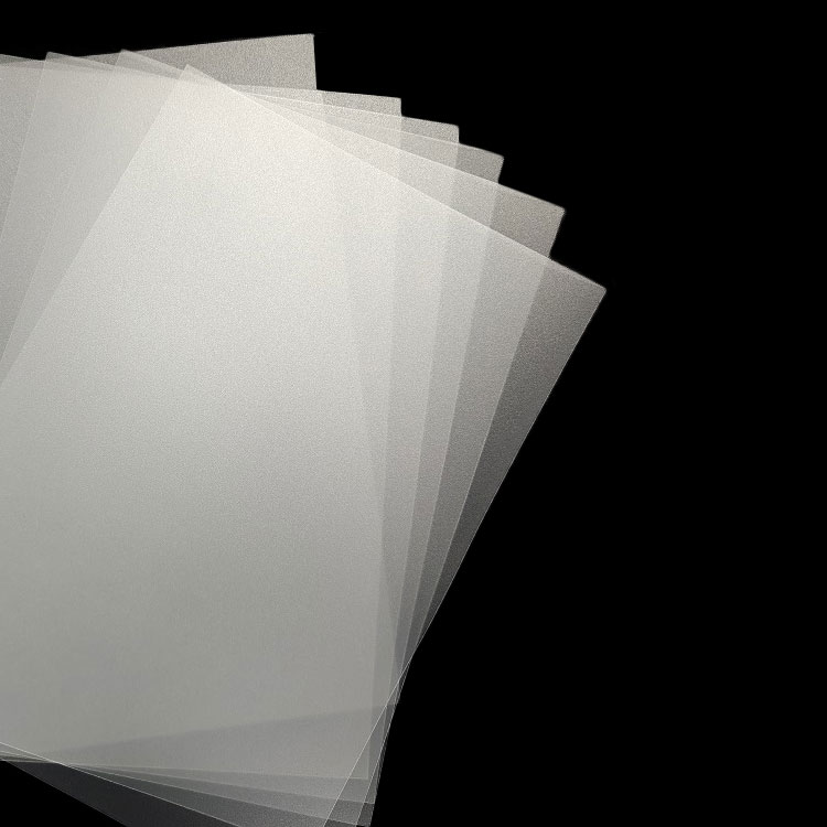 Polypropylene Thin Plastic Film Sheet Rolls Black PP Fabric Texture Eco-friendly Durable High Quality Custom Cutting/Moulding