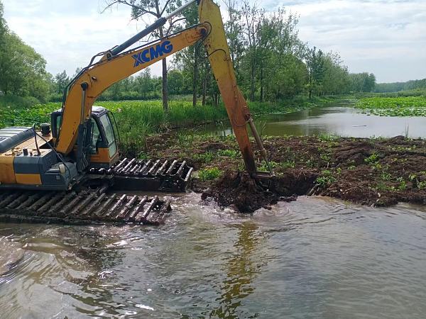 04 Sitio de dragado del estanque de purificación ecológica