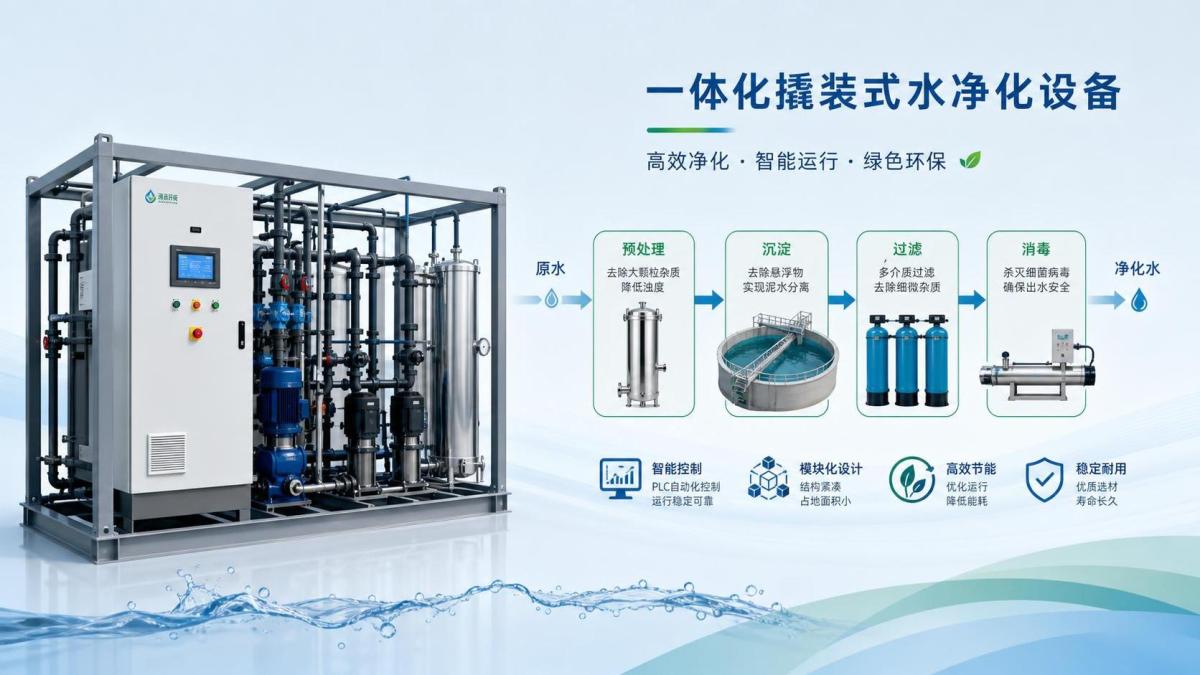 How Does Small-Sized Integrated Skid-Mounted Water Purification Equipment Work? How Does Small-Sized Integrated Skid-Mounted Water Purification Equipment Work?