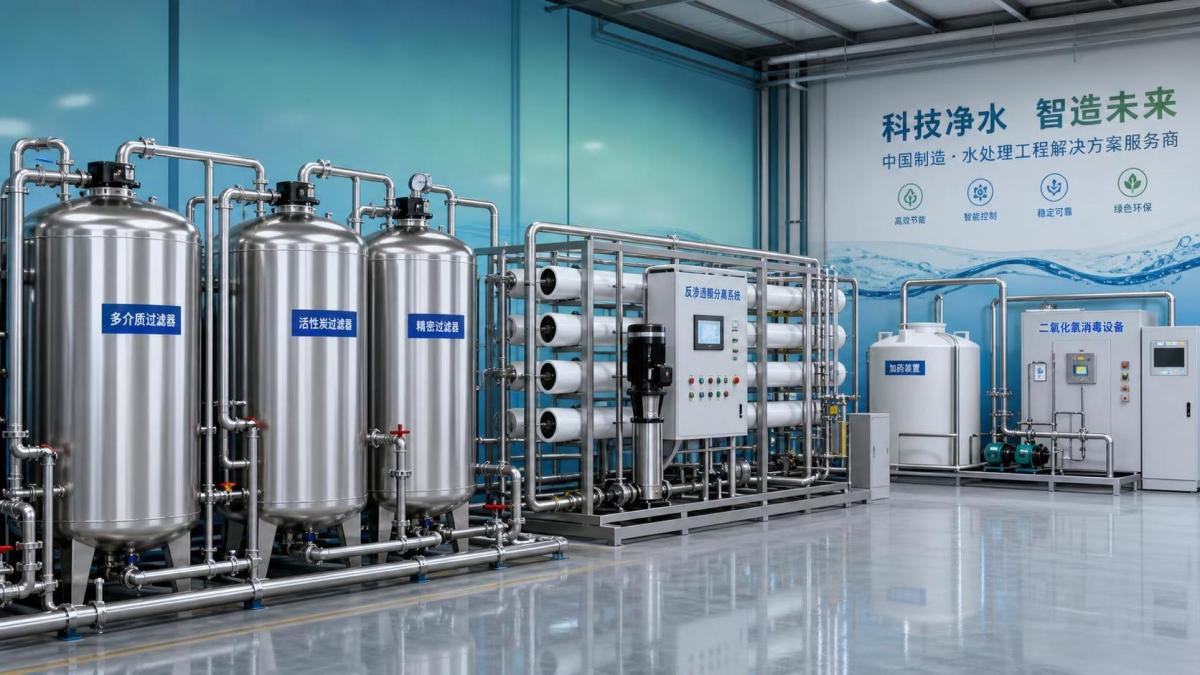 Chinese-made Water Purification Treatment Equipment