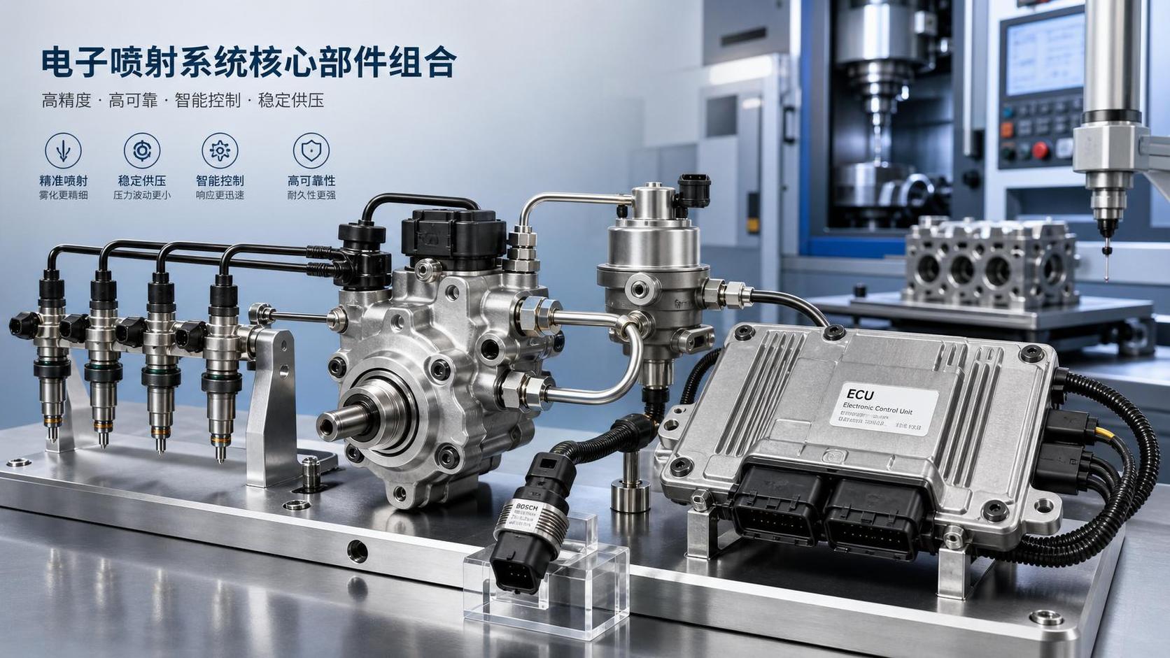 Electronic Injection Components Explained: Key Parts, Functions, and System Roles