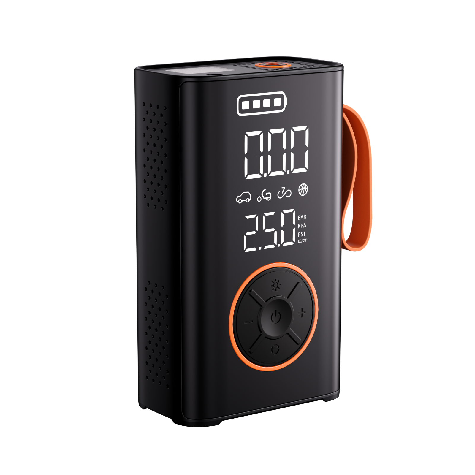 Compact Digital Tire Inflator Multi-function Emergency Power Bank Custom Logo Available AP-236