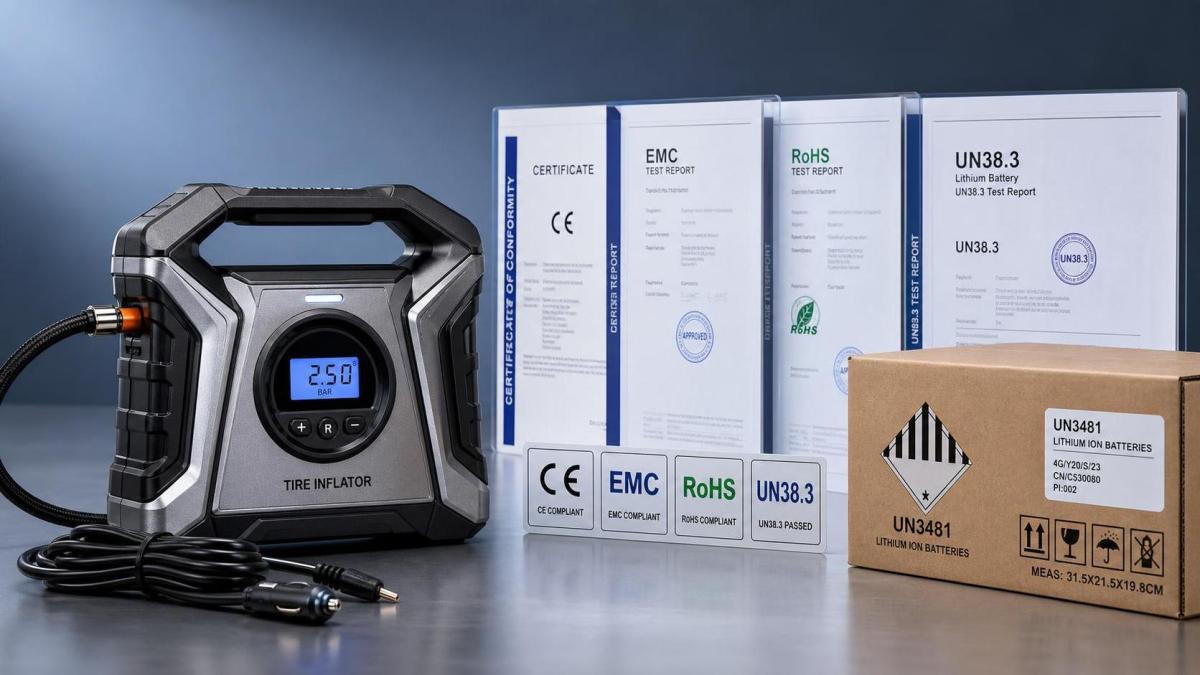 Which Certifications Matter Most When Importing Portable Tire Inflators? Which Certifications Matter Most When Importing Portable Tire Inflators?