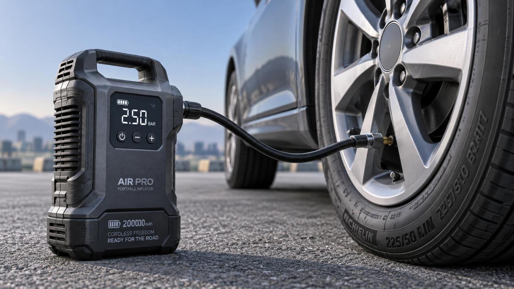 Cordless Portable Air Pumps: Battery Capacity Needed for Daily Use