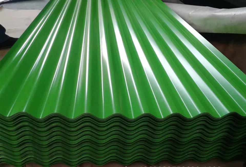 DC52D+Z Color Coated Corrugated Sheet
