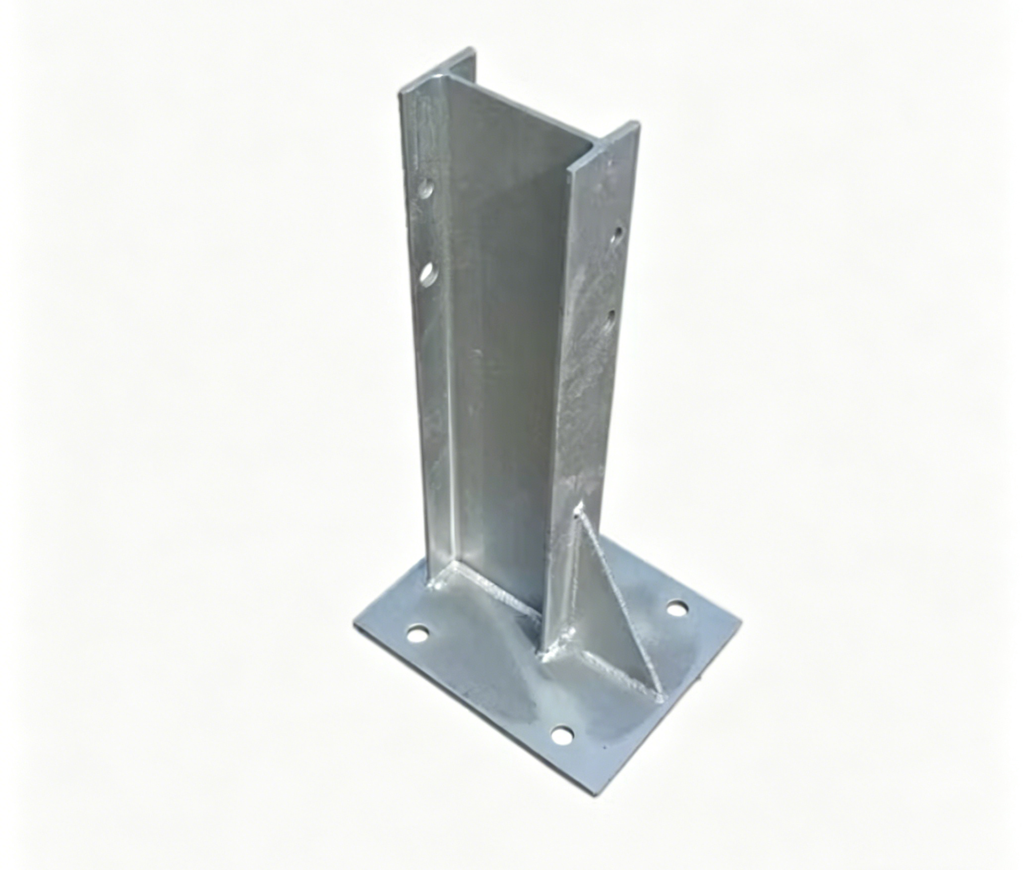 Plaque de base pour poteau en H
