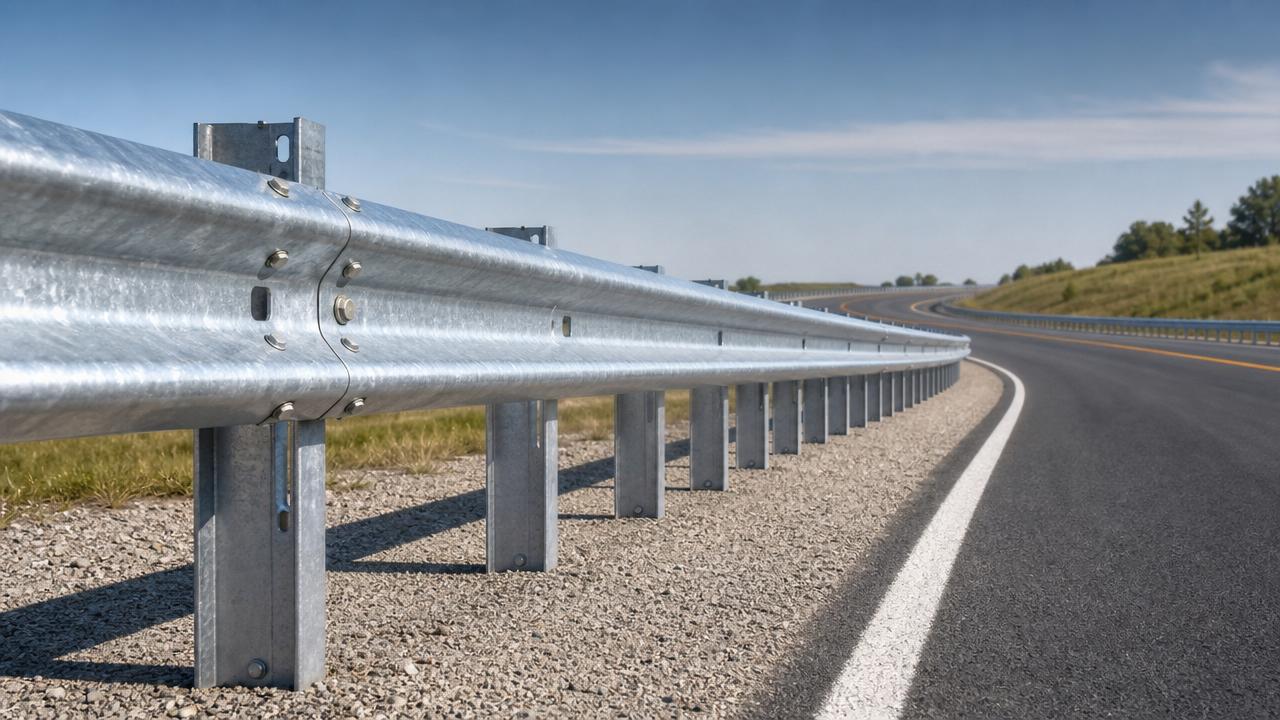 Panneaux d'avertissement de maintenance des glissières de sécurité AASHTO M180