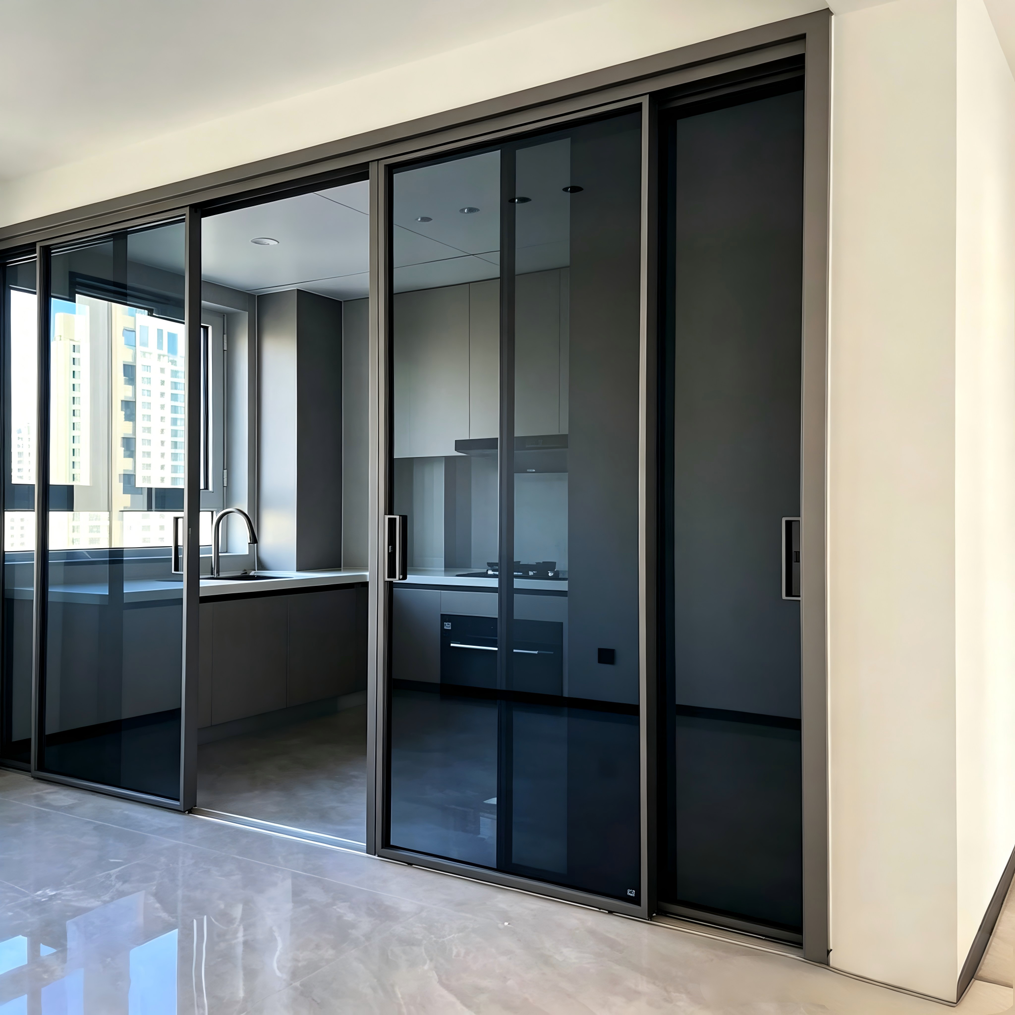 Aluminum Sliding Doors S105 a