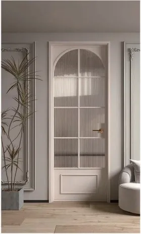 M4 French-Style Thermal-Break Aluminum Casement Door Customizable