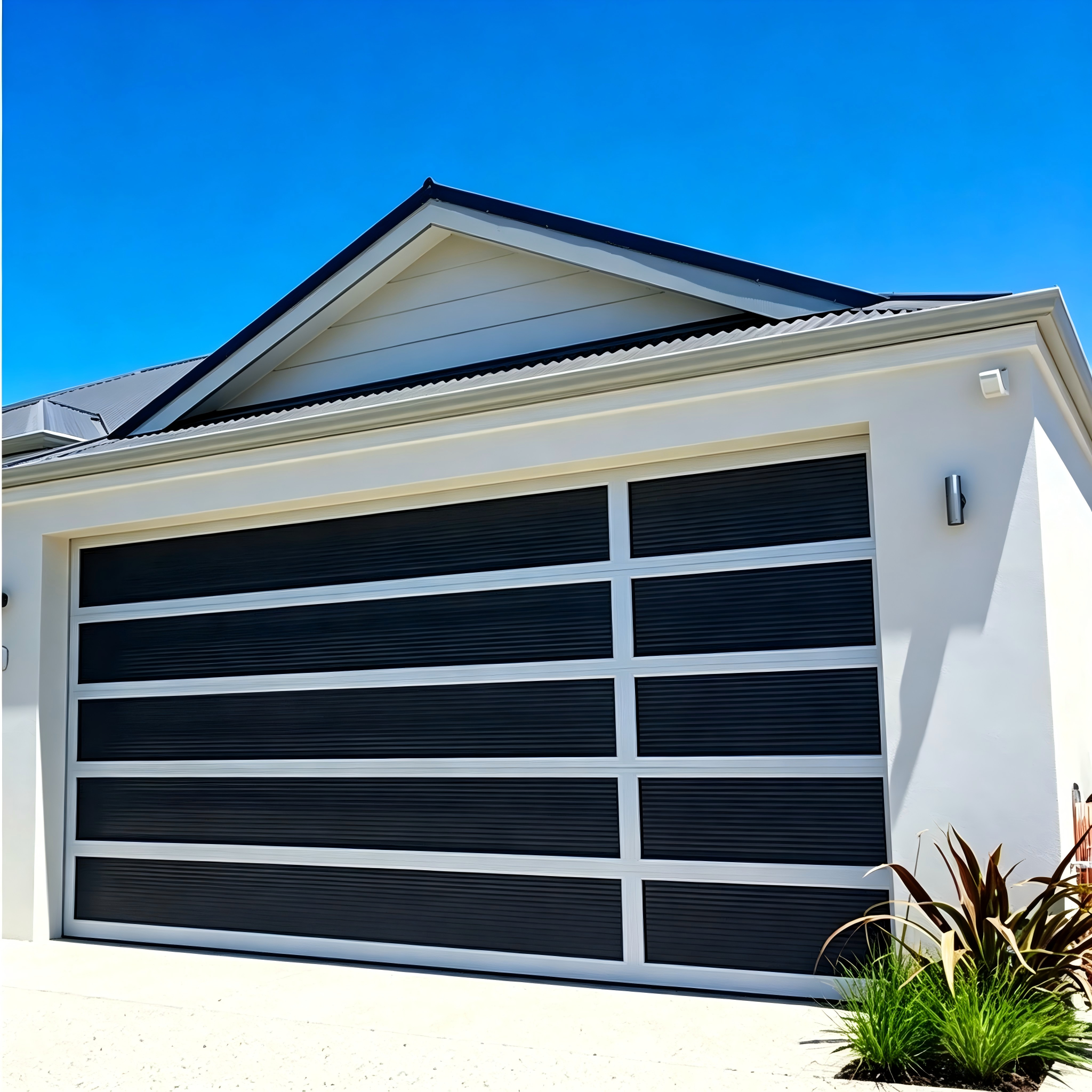 Custom Size Villa Garage Steel Roller Shutter Door Entry Electric Automatic Roll up Garage Doors