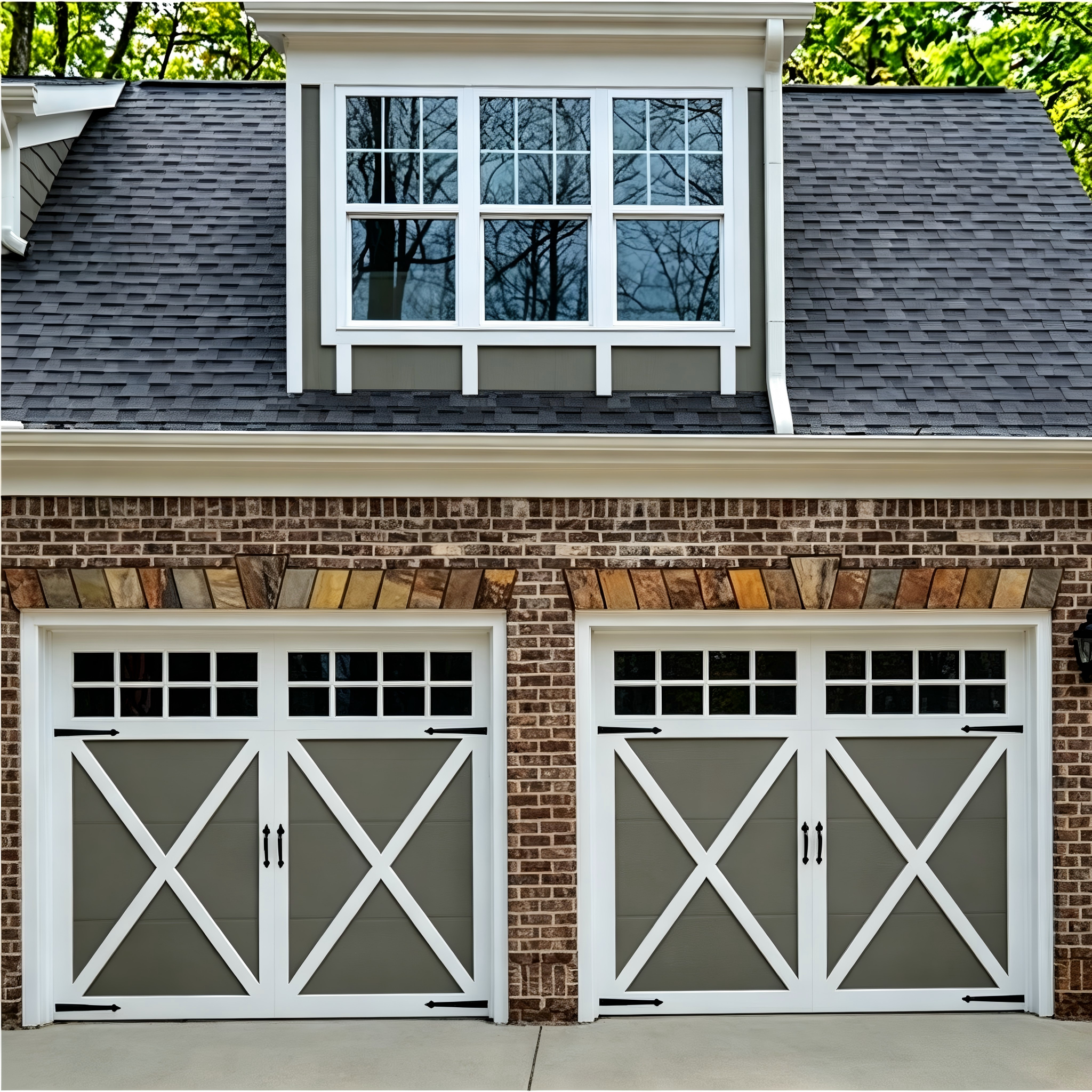 Factory Direct Sale Sectional Garage Door Modern Glass Barn Garage 2 Door Garage Door Aluminum Garage Door