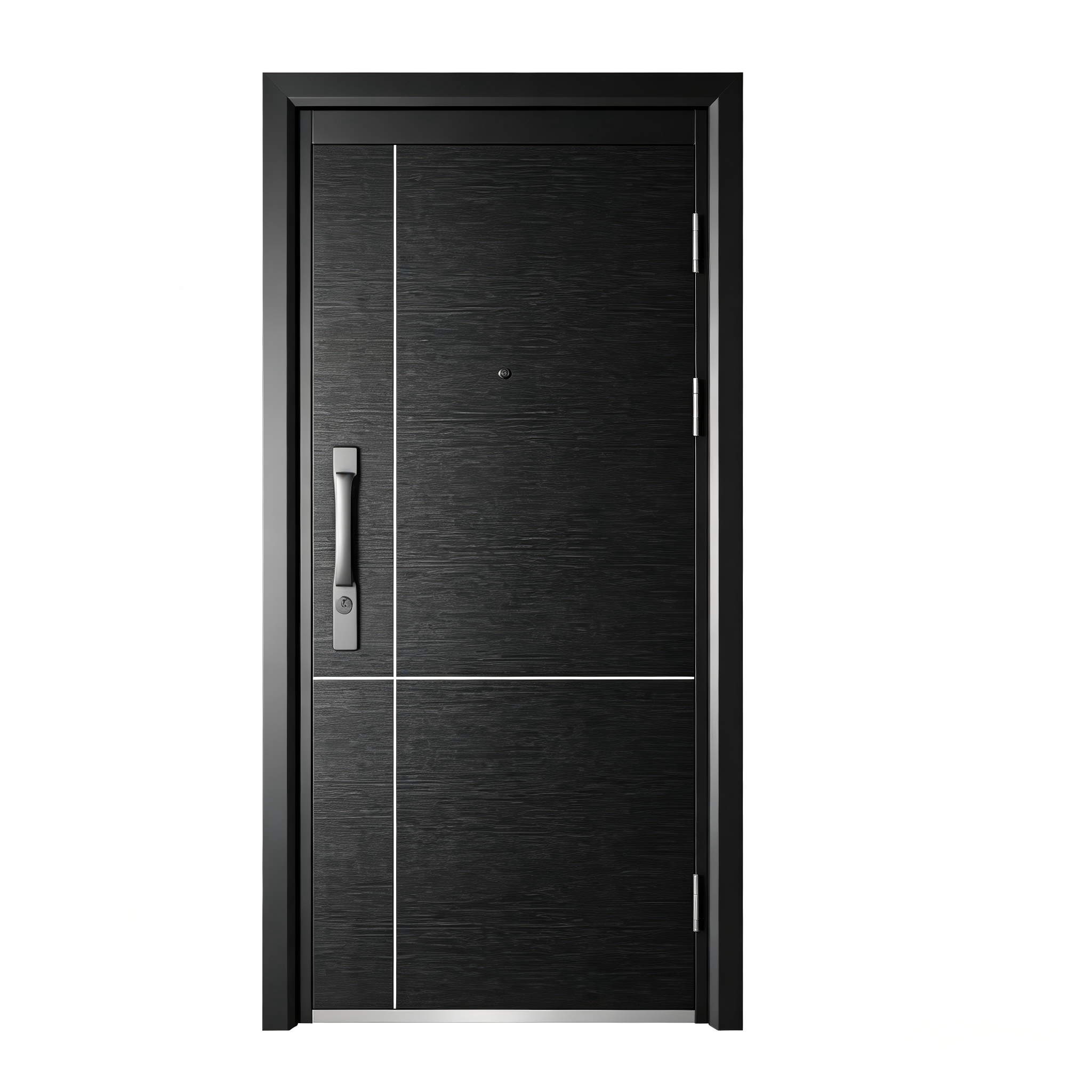 Custom Steel Security Doors for Home Front Metal Door Handwares