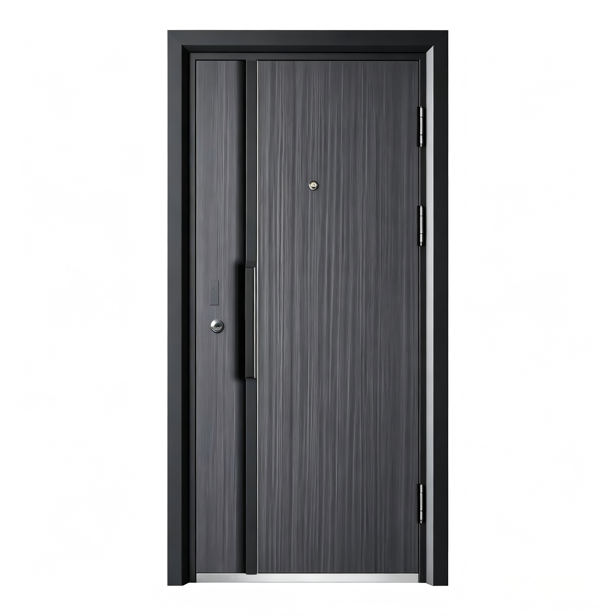 Steel Double Door with Mechanical Locks Customized Villa Entrance Door