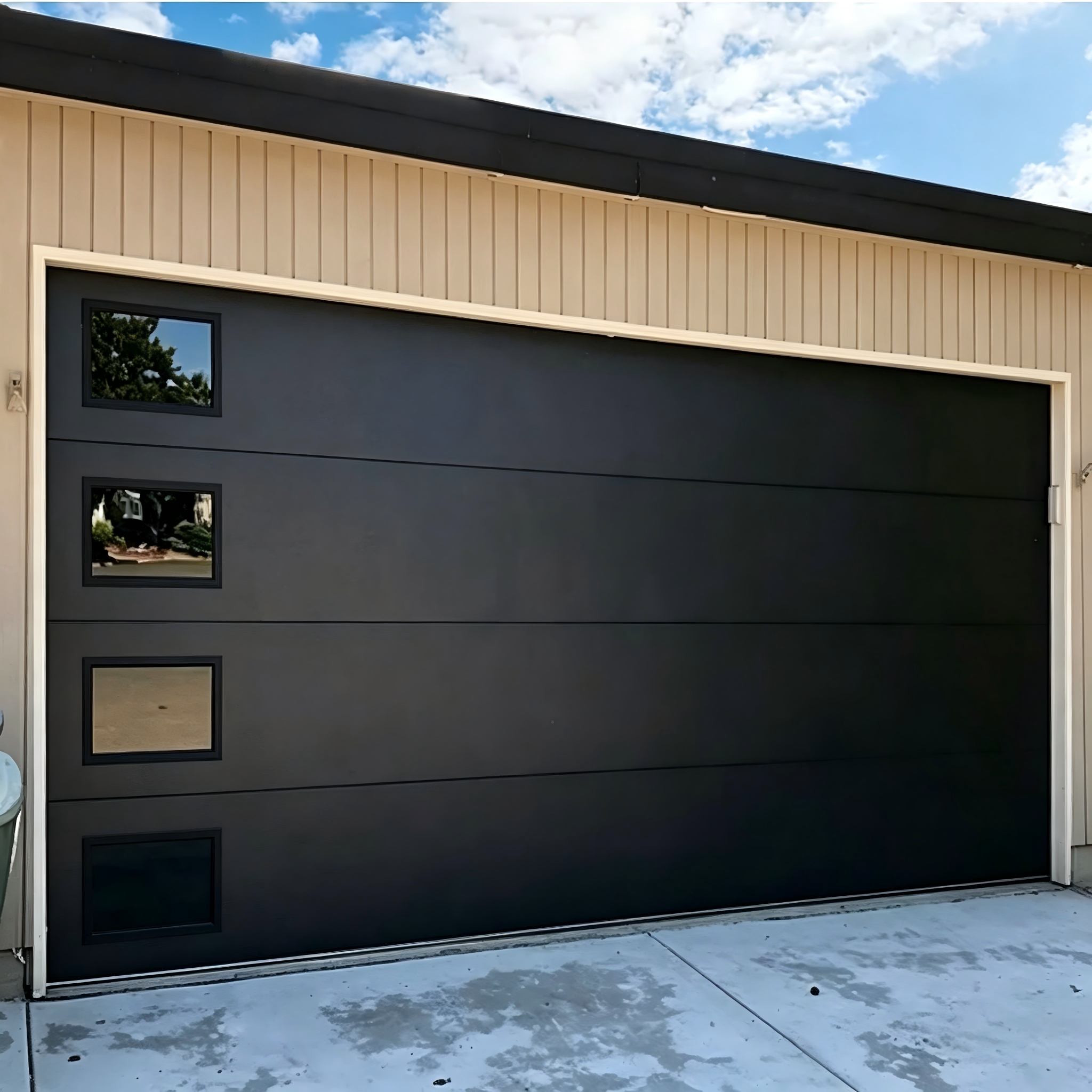Best Selling Custom Doors Waterproof Soundproof Roll-up Door Aluminum Garage Door