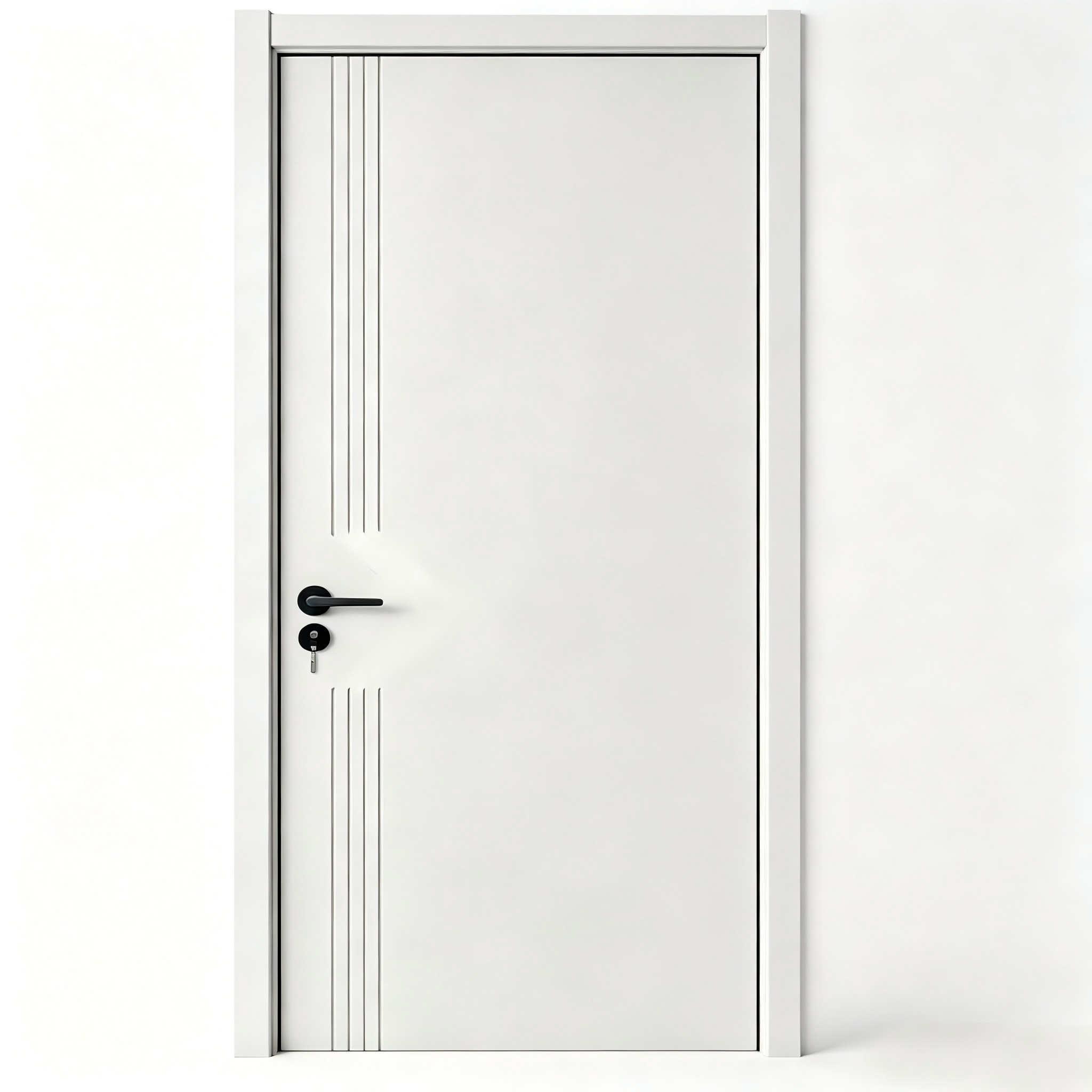 High Quality Wooden Wood Door Custom Size Interior Bedroom Door Wholesale
