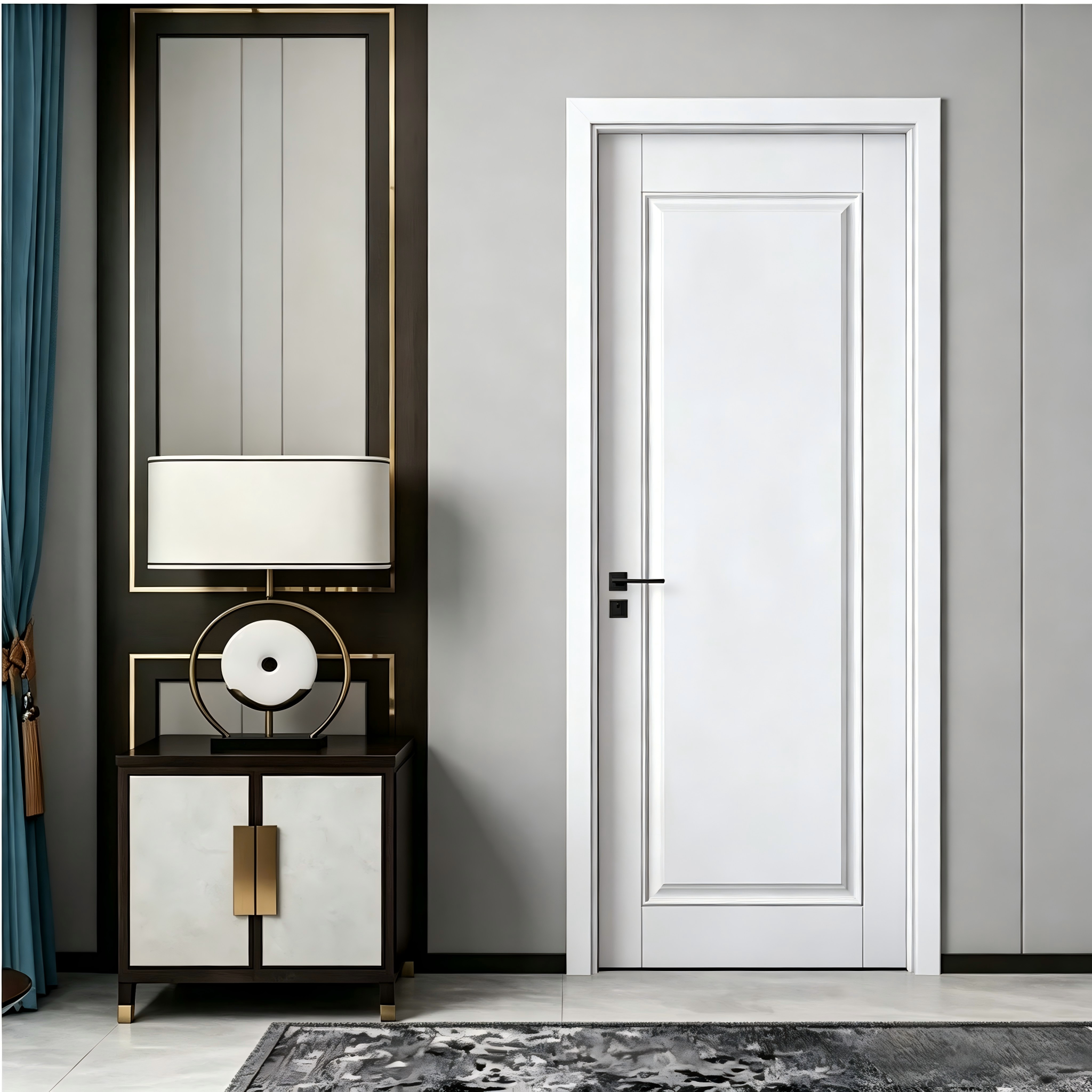 Premium MDF PVC Interior Doors for Modern Home Design