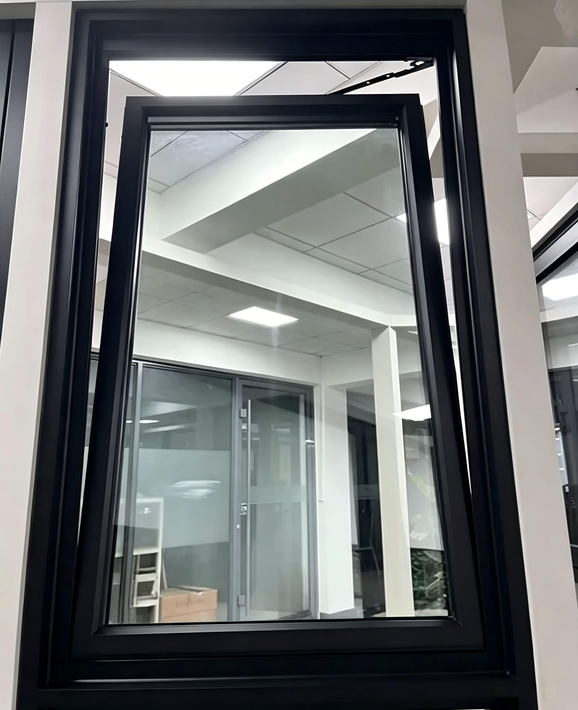 Customized Air-Proof Silicone Sealant Sealing System Glass Aluminum Casement Window