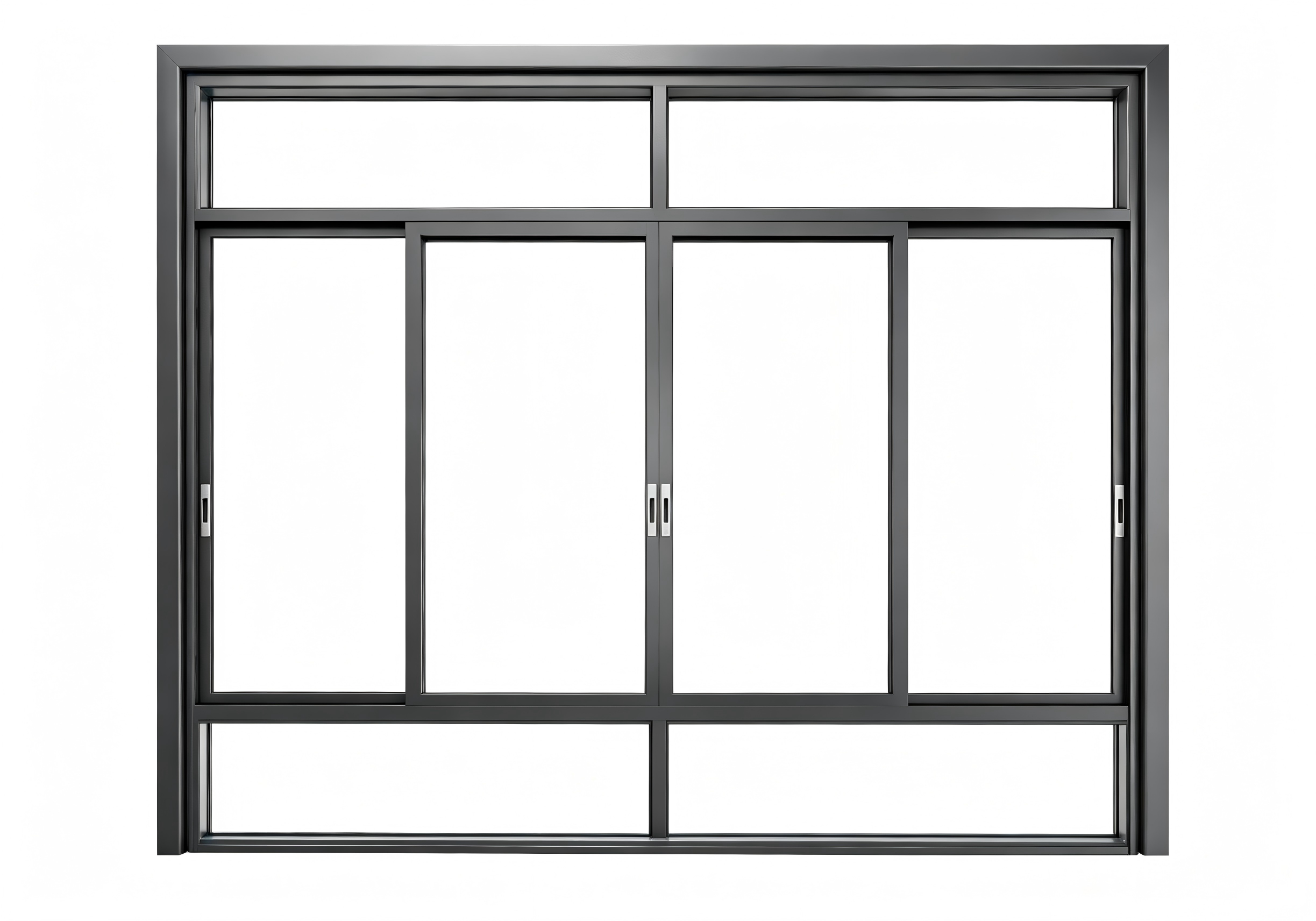 Modern High Thermal Insulation Double Pane Sliding Window for Renovation