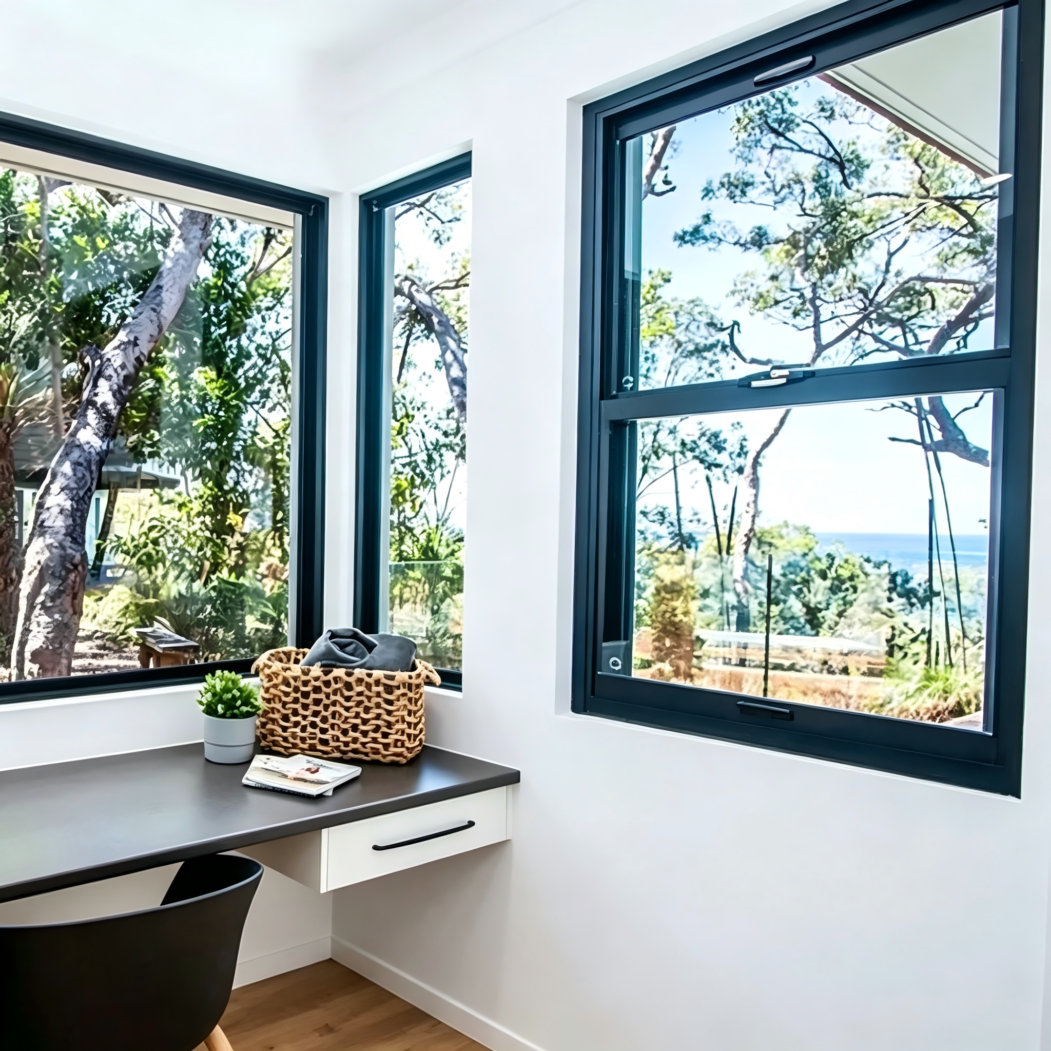 Premium Aluminum Fixed Window for Modern Home Designs