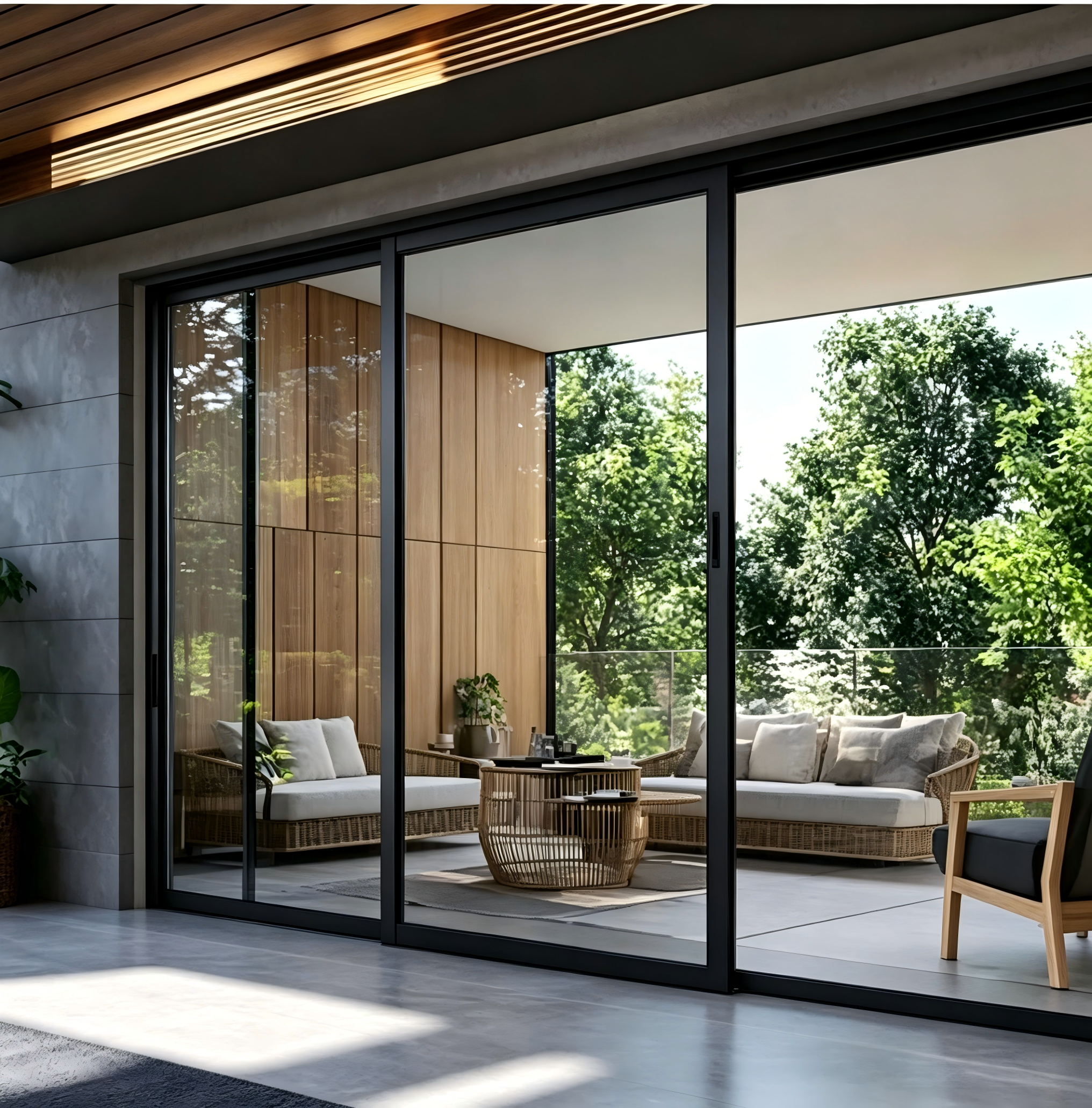 Customized Size Double Glass Thermal Break Aluminum Fixed Window