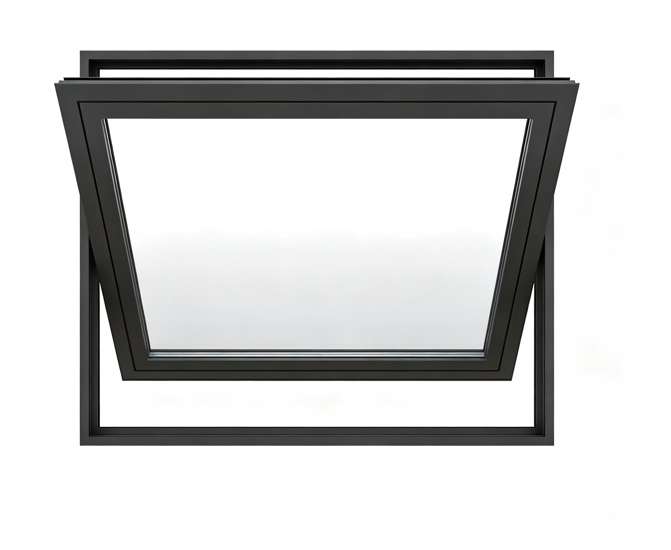 China Factory Customized Aluminum Double Tempered Glass Casement Windows