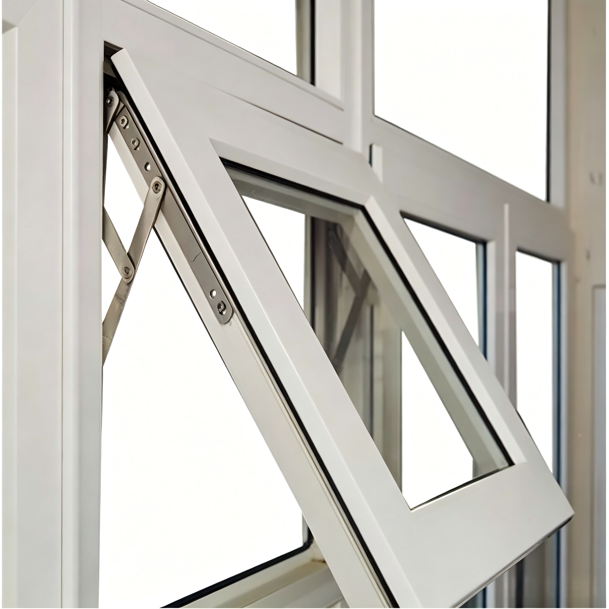 Customized Aluminum Silicone Sealant Sealing System Casement Window