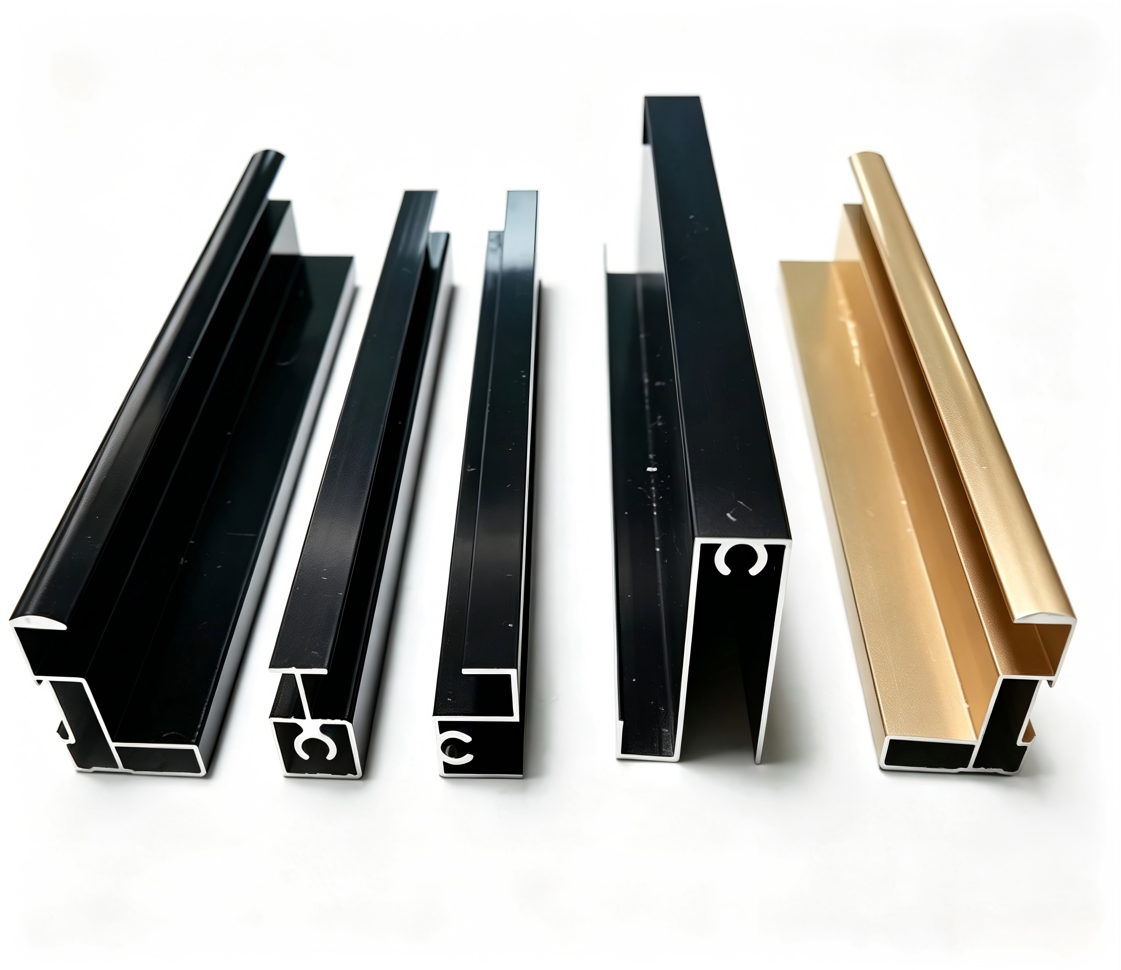 Factory Wholesale Aluminium Double Glazed Sliding Doors and Windows Extremely Narrow Aluminum Extrusion Profile