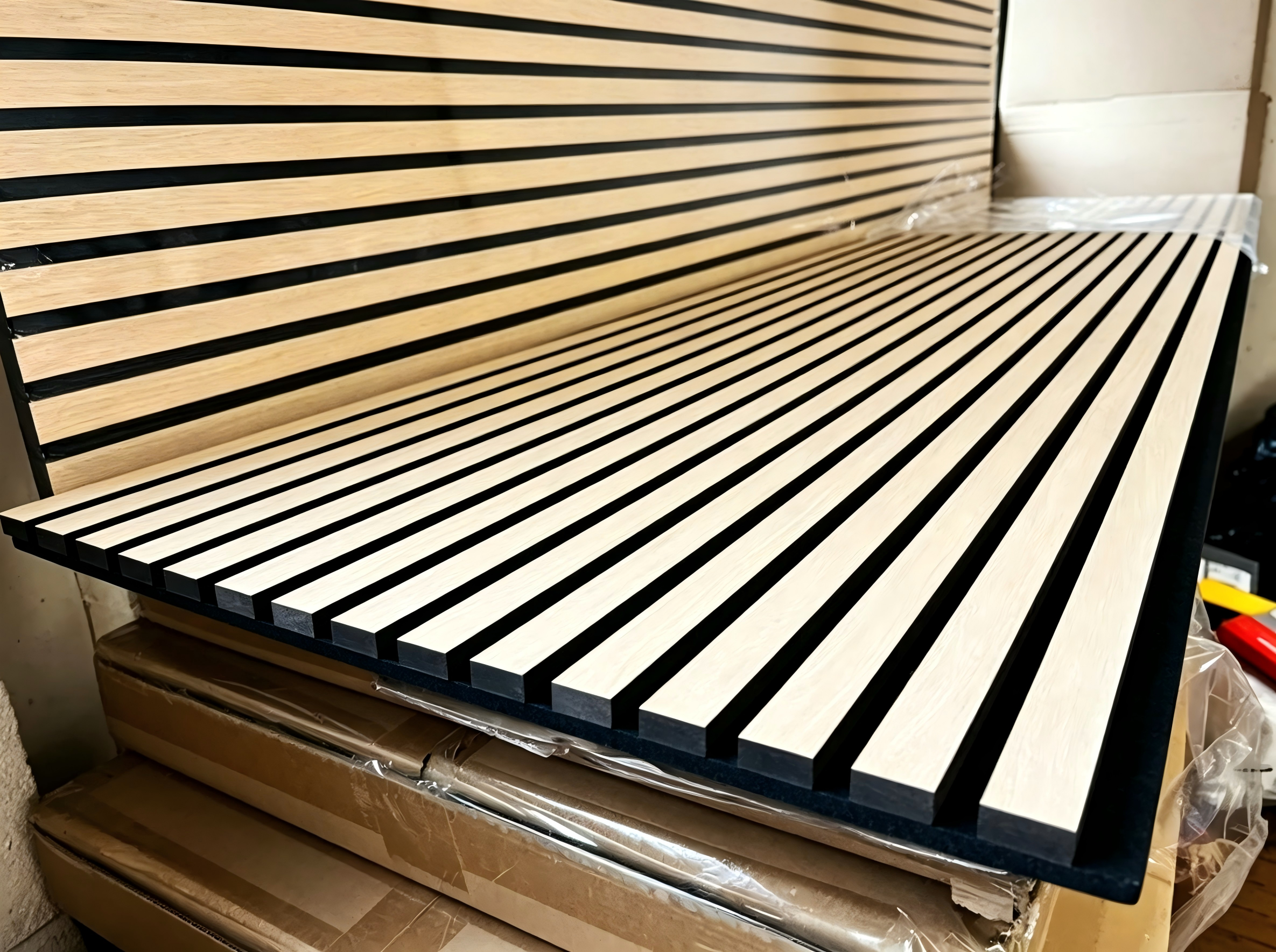 Wooden Slat Acoustic Wall Panels