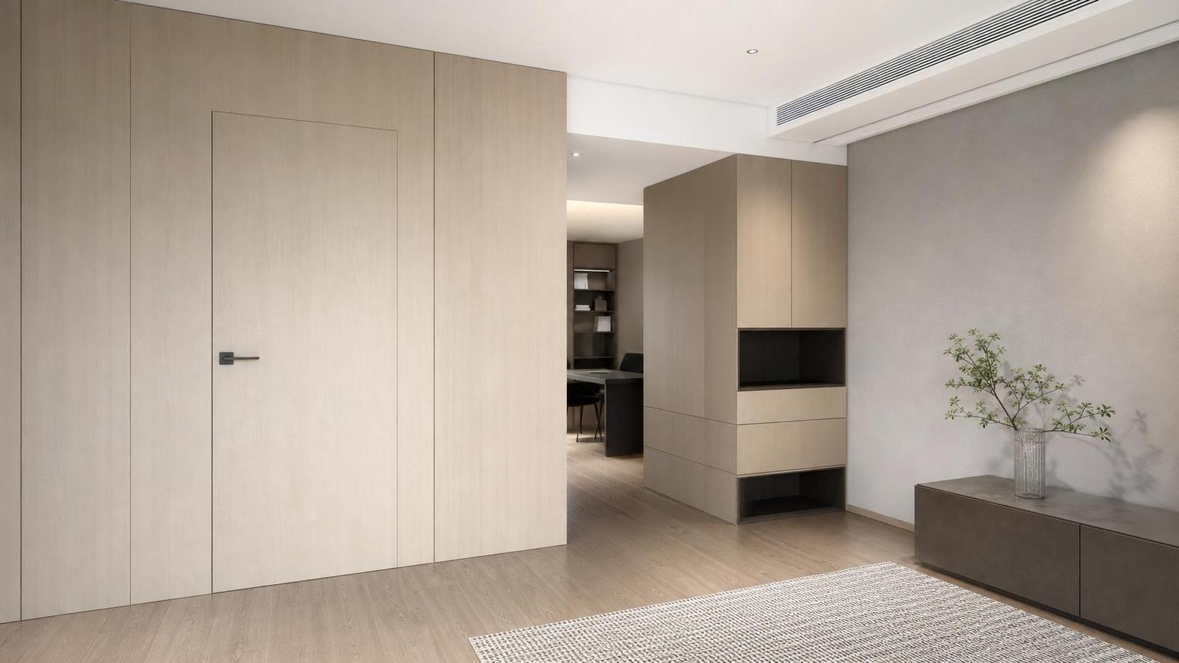 Where Frameless Invisible WPC Doors Work Best Indoors