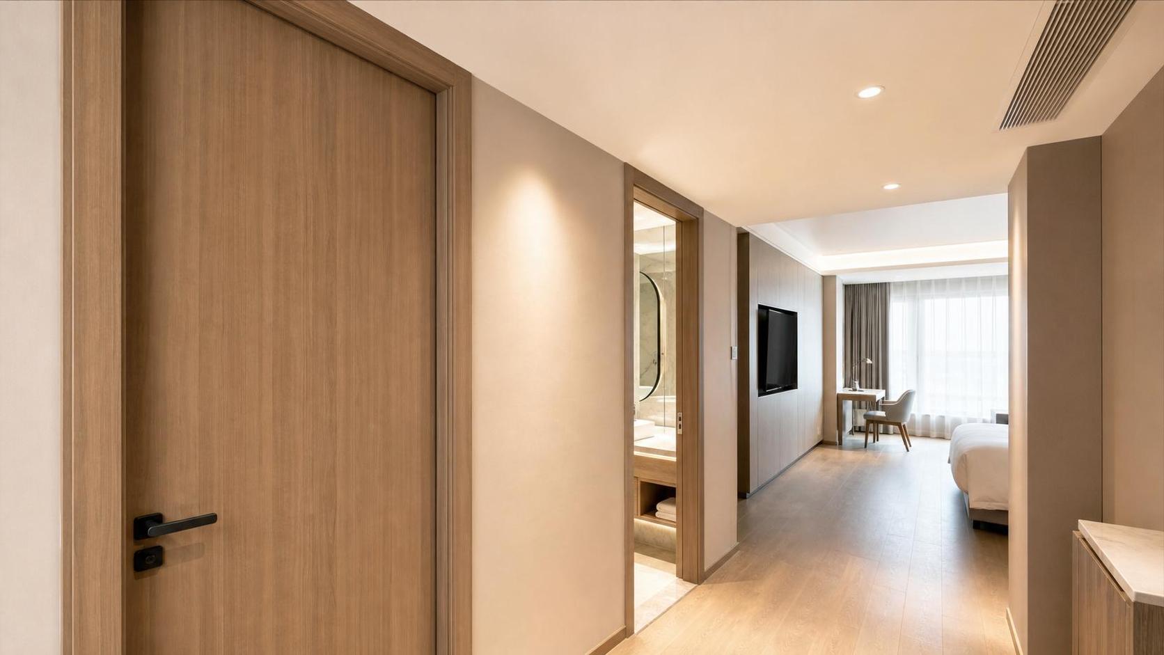 Hotel Room Door Upgrades: When Waterproof WPC Pays Off